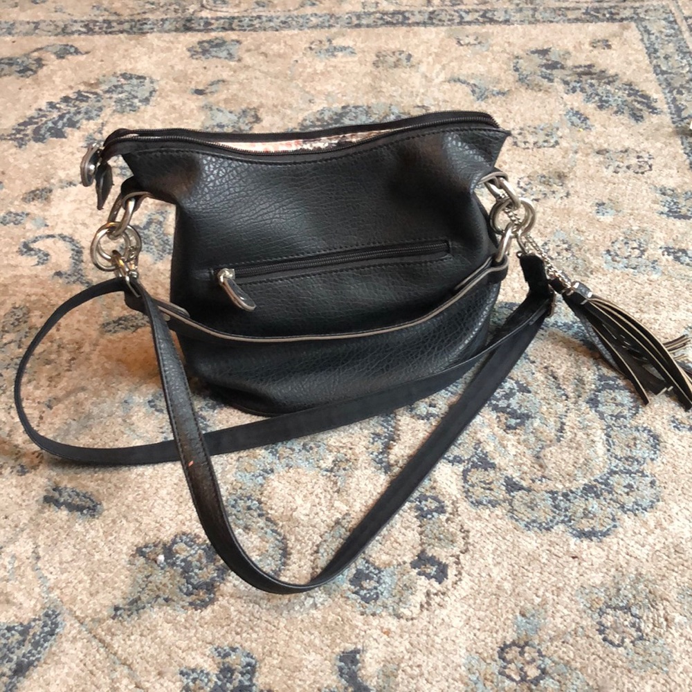 Black handbag